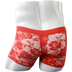 "Sissy Avery" Gay Floral Lace Brief