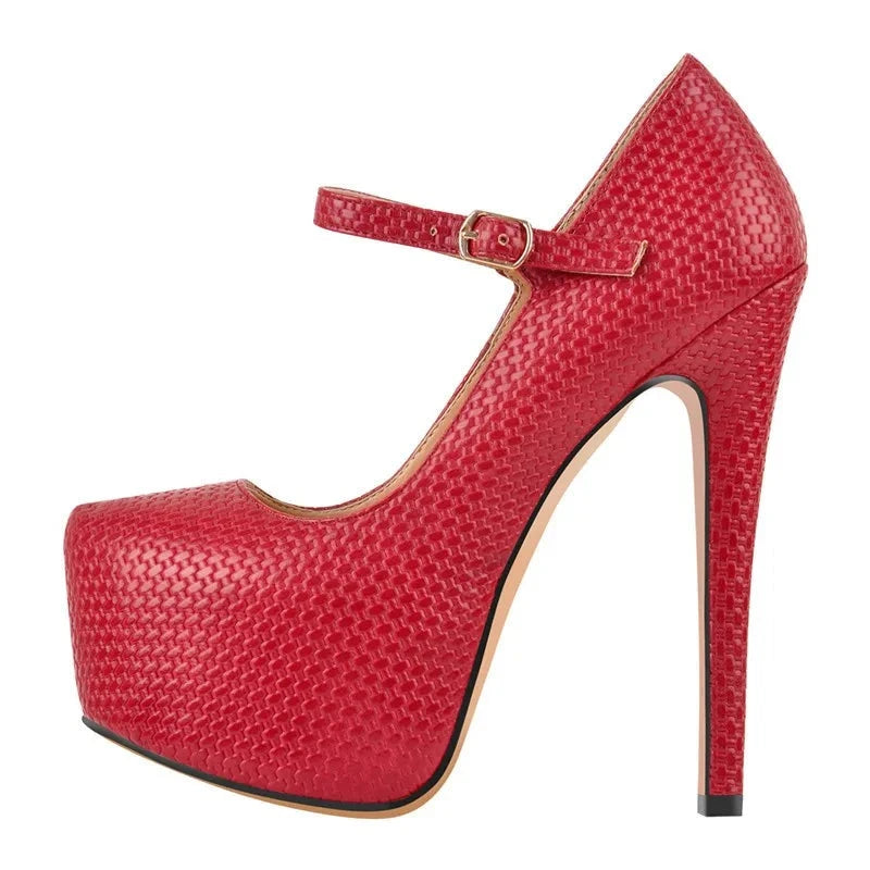 "Sissy Ruby" Mary Jane Platform