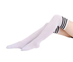 Load image into Gallery viewer, "Sissy Elani" Striped Long Socks
