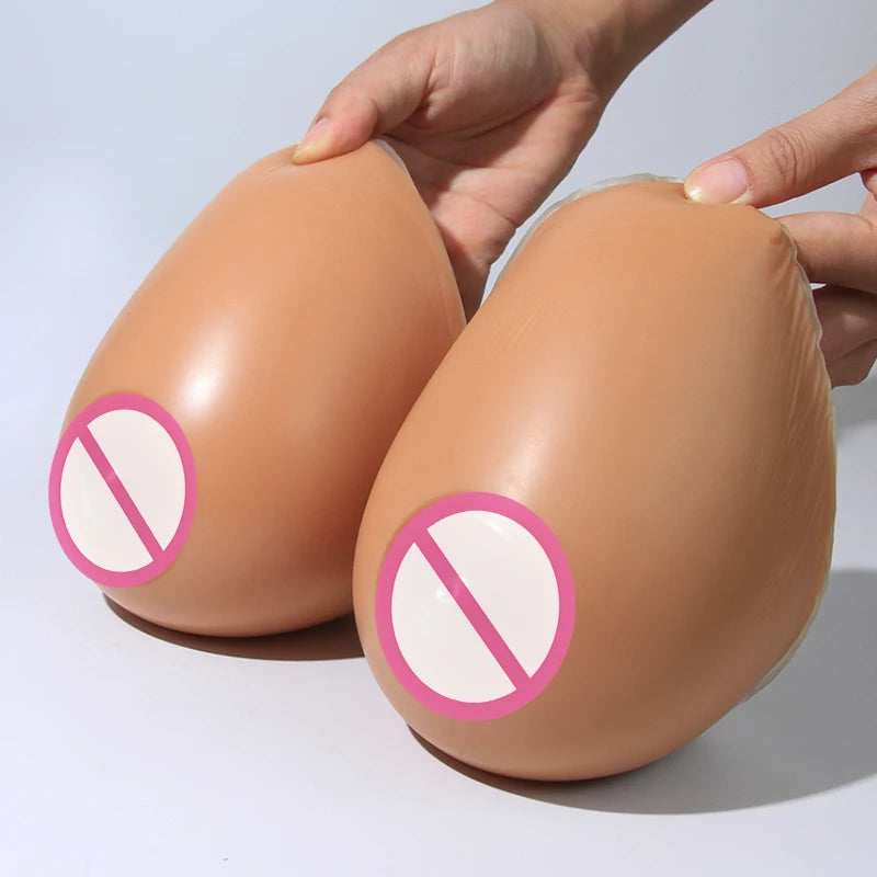 "Sissy Virginia" Fake Beautiful Breast Forms