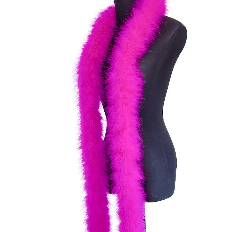 Super Fluffy Pink Marabou Feather Boa