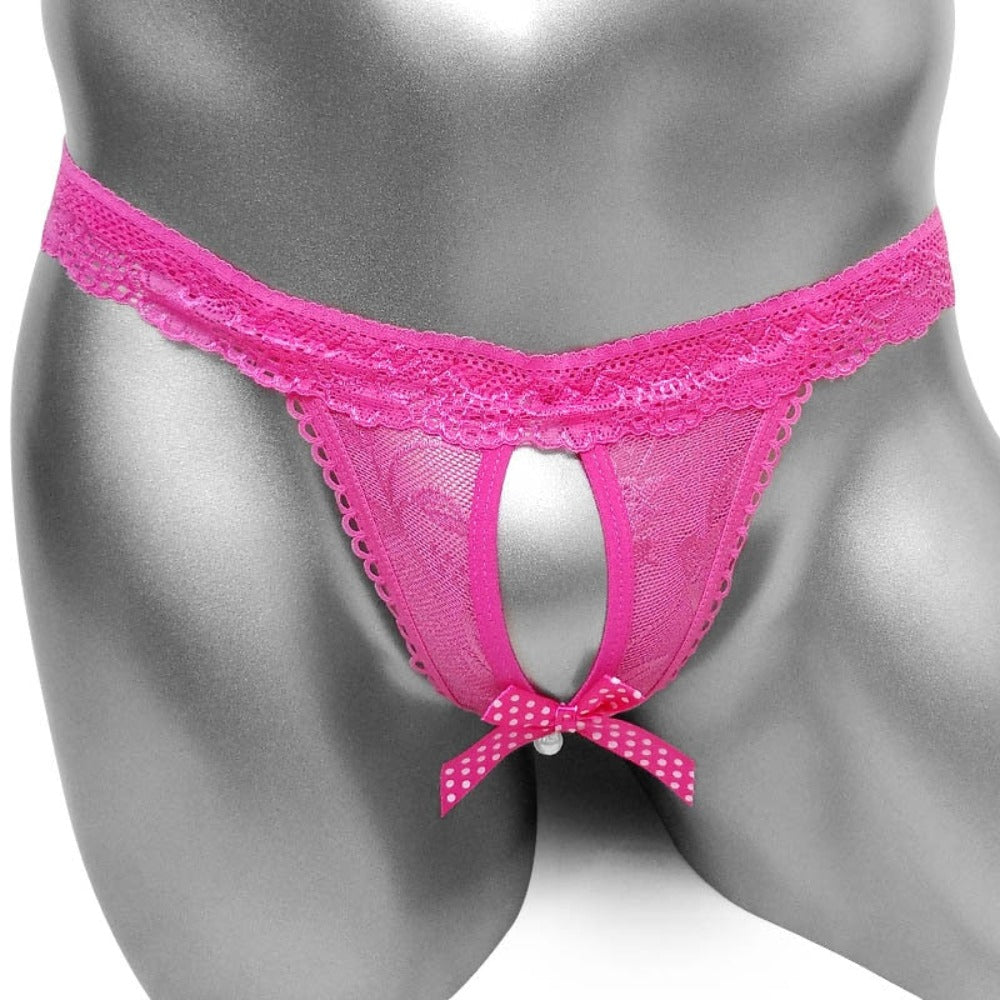 "Sissy Yara" Open Crotch Panties