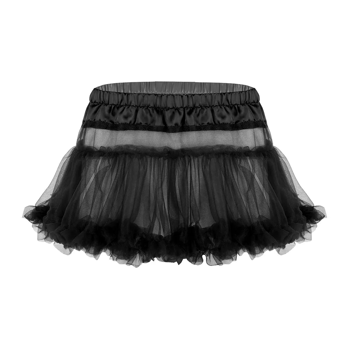 "Sissy Charleigh" Frilly Ruffled Layered skirt