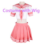 Load image into Gallery viewer, "Sissy Astolfo" Sailor School Uniform Cosplay — Full Set
