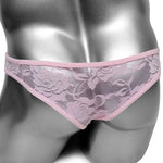 Load image into Gallery viewer, &quot;Sissy Mallory&quot; Lace Pouch Thong
