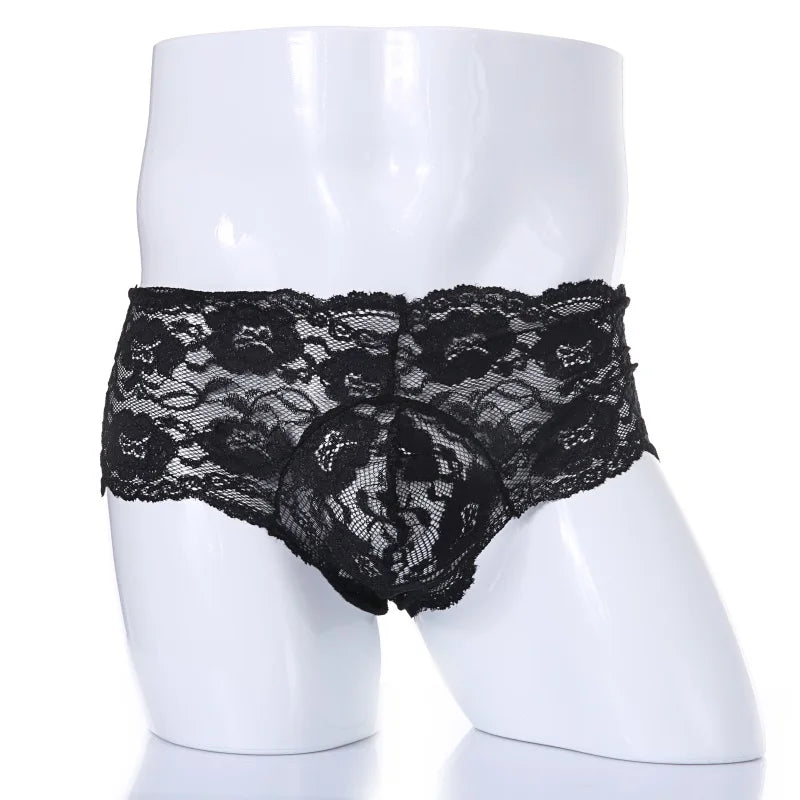 "Sissy Salem" Lace Sissy Panties