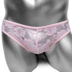 Load image into Gallery viewer, &quot;Sissy Mallory&quot; Lace Pouch Thong
