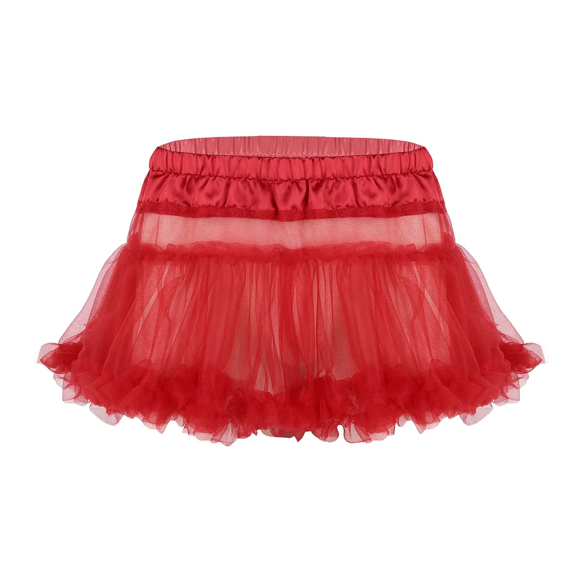 "Sissy Charleigh" Frilly Ruffled Layered skirt