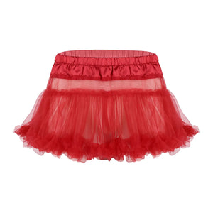 "Sissy Charleigh" Frilly Ruffled Layered skirt