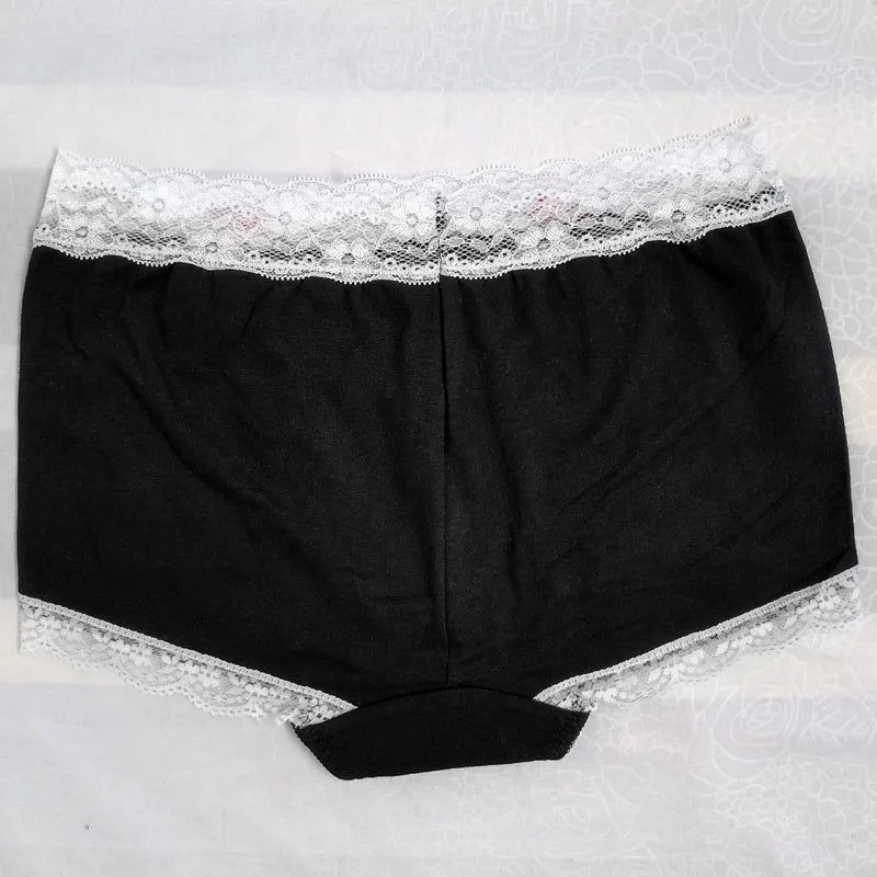 "Sissy Hazel" Lace Sissy Boxer