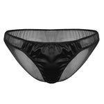 Load image into Gallery viewer, &quot;Sissy Katie&quot; See through Mesh Satin Briefs
