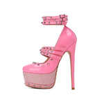 Load image into Gallery viewer, &quot;Skye&quot; Pink High Platform

