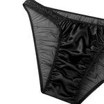 Load image into Gallery viewer, &quot;Sissy Katie&quot; See through Mesh Satin Briefs
