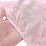 Load image into Gallery viewer, &quot;Sissy Katie&quot; See through Mesh Satin Briefs
