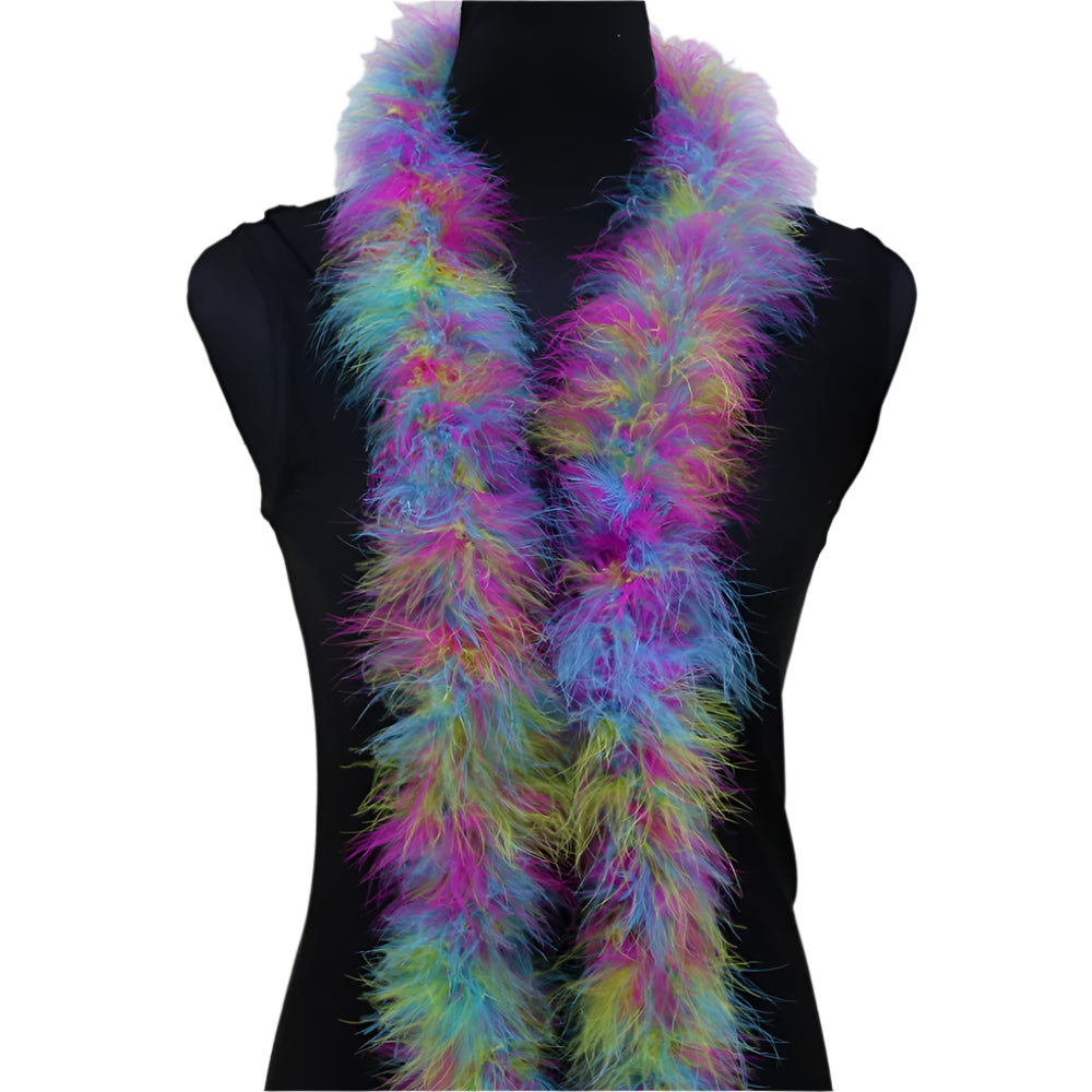 Super Fluffy Pink Marabou Feather Boa