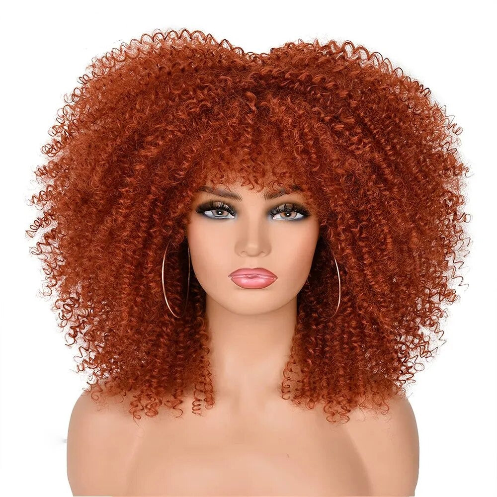 Jaliyah Afro Kinky Curly Wigs