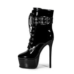 Load image into Gallery viewer, &quot;Sissy Vera&quot;  Stiletto Ankle Boots
