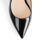 Load image into Gallery viewer, Patent Leather Ankle Chains Pointed Toe Pumps
