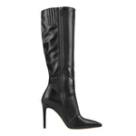 Load image into Gallery viewer, Pointed Toe Stiletto Zip Knee High Boots
