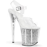 Load image into Gallery viewer, Clear Platform High Heel Ankle Strap Sandals
