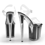 Load image into Gallery viewer, Clear Platform High Heel Ankle Strap Sandals
