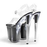 Load image into Gallery viewer, Clear Platform High Heel Ankle Strap Sandals
