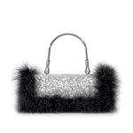 Load image into Gallery viewer, Rhinestone Feather Crossbody Handbags
