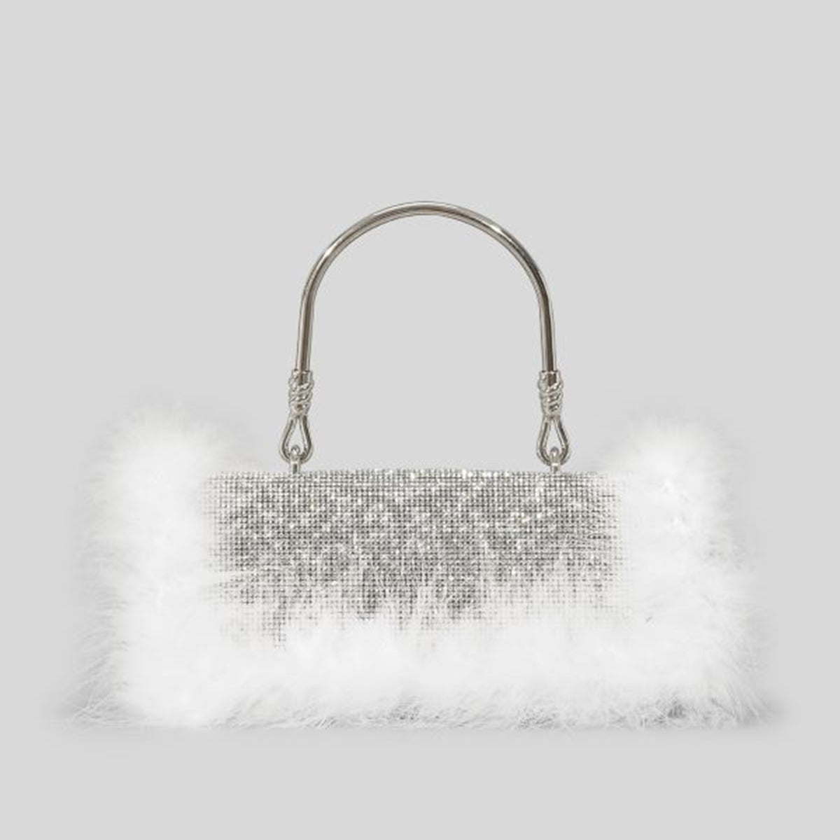 Rhinestone Feather Crossbody Handbags