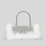 Load image into Gallery viewer, Rhinestone Feather Crossbody Handbags
