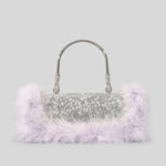 Load image into Gallery viewer, Rhinestone Feather Crossbody Handbags
