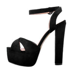 Load image into Gallery viewer, Platform Chunky High Heel Sandals
