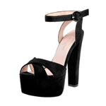 Load image into Gallery viewer, Platform Chunky High Heel Sandals
