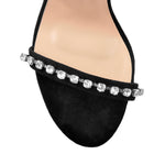 Load image into Gallery viewer, &quot;Sissy Maia&quot; Rhinestone Stiletto Drag Queen Sandals
