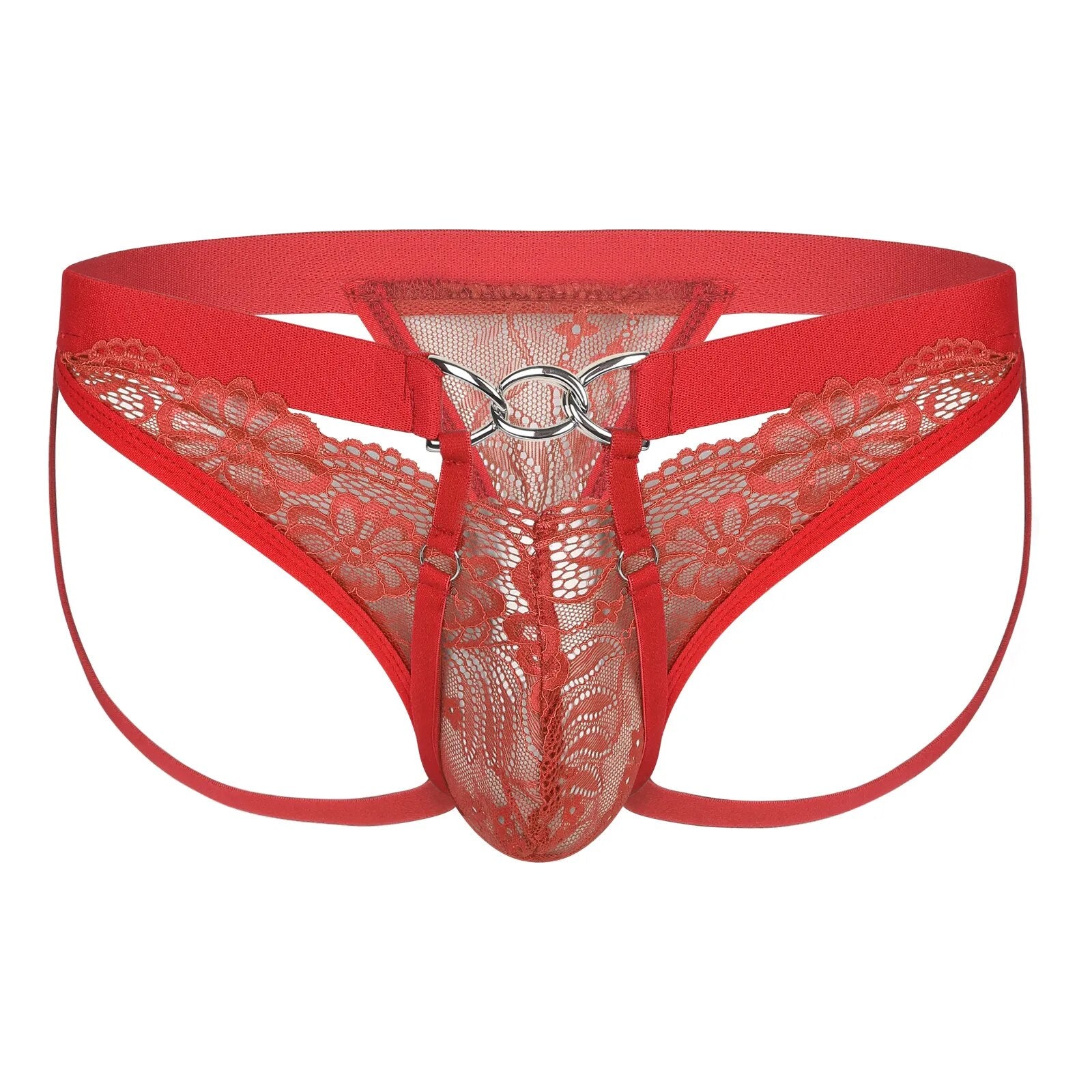 "Sissy Sevyn" Floral Lace Thongs