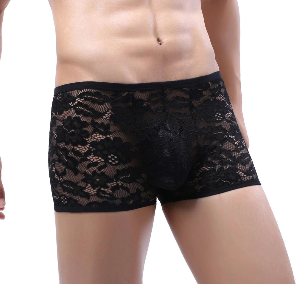 "Sissy Legacy" See Through Lace Boxers