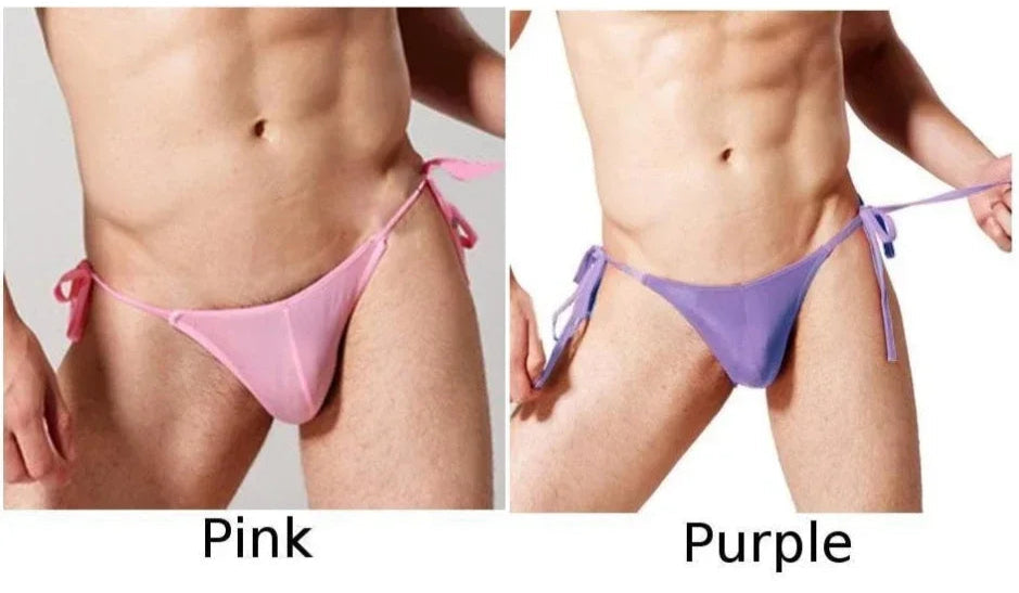 "Sissy Alison" Backless Thong Briefs | Bikini Men's Tanga