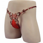 Load image into Gallery viewer, "Sissy Liora" Pouch Thong Panties | Men's MTF G-String with Adjustable Penis Sheath
