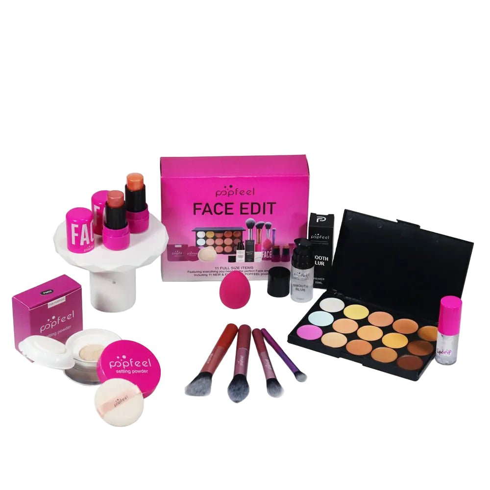 Makeup Gift Set - All-in-One 11-Piece Makeup Kit
