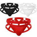 Elizabeth O-Ring Hollow-Out G-String — Sissy Bondage Jockstrap Thong