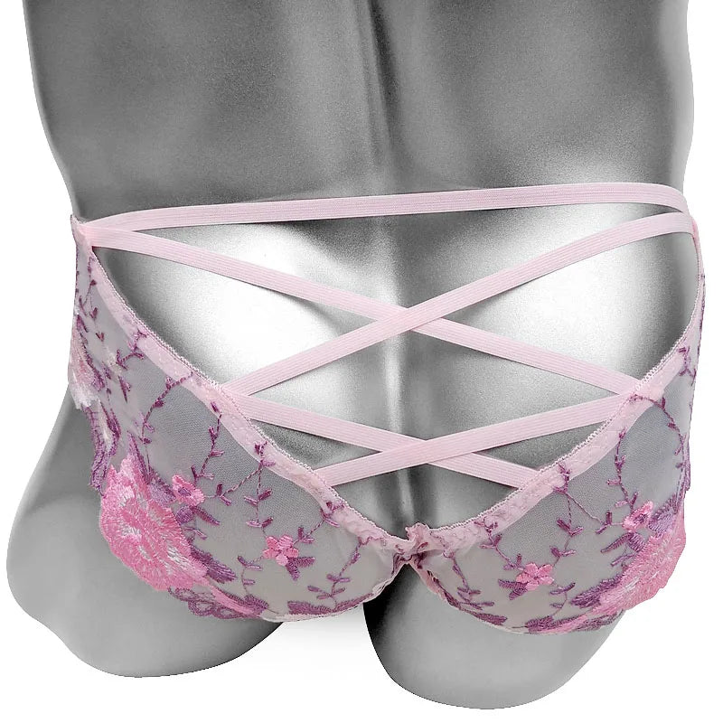 "Sissy Scottie" See Through Men's Briefs Underwear
