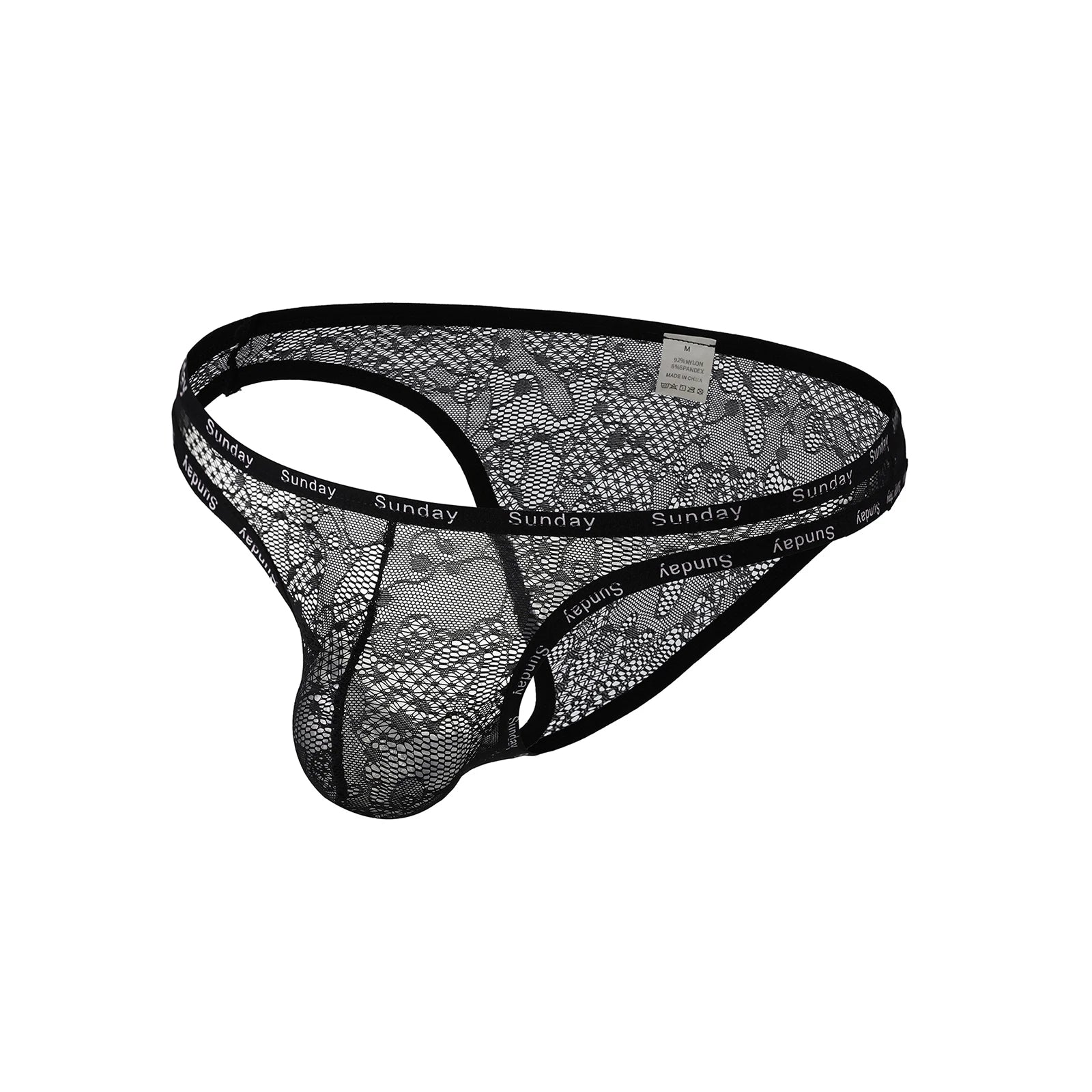 "Sissy Leona" Lace Sheer Underwear