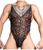 Load image into Gallery viewer, "Sissy Erin" Floral Lace Bodysuit
