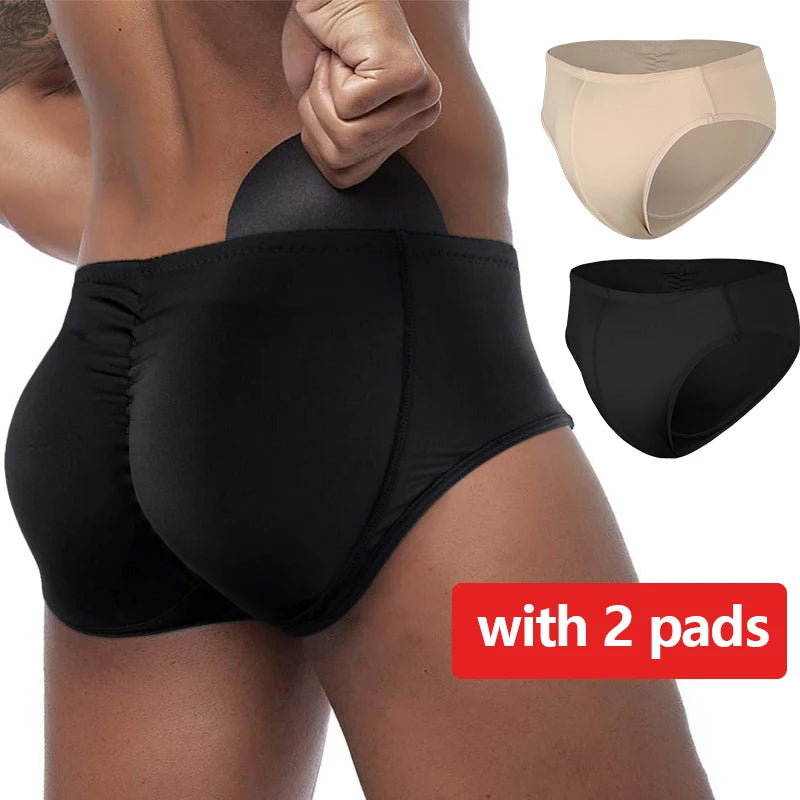 Butt Lifter Shaping Boxer — Padded Hip Enhancing Underwear