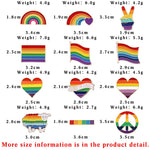 Load image into Gallery viewer, LGBTQ  Enamel Pins Pride Lesbian, Gay, Rainbow Flag, Brooch, Pansexual, Asexual, Bisexual, Transgender Symbol Jewelry
