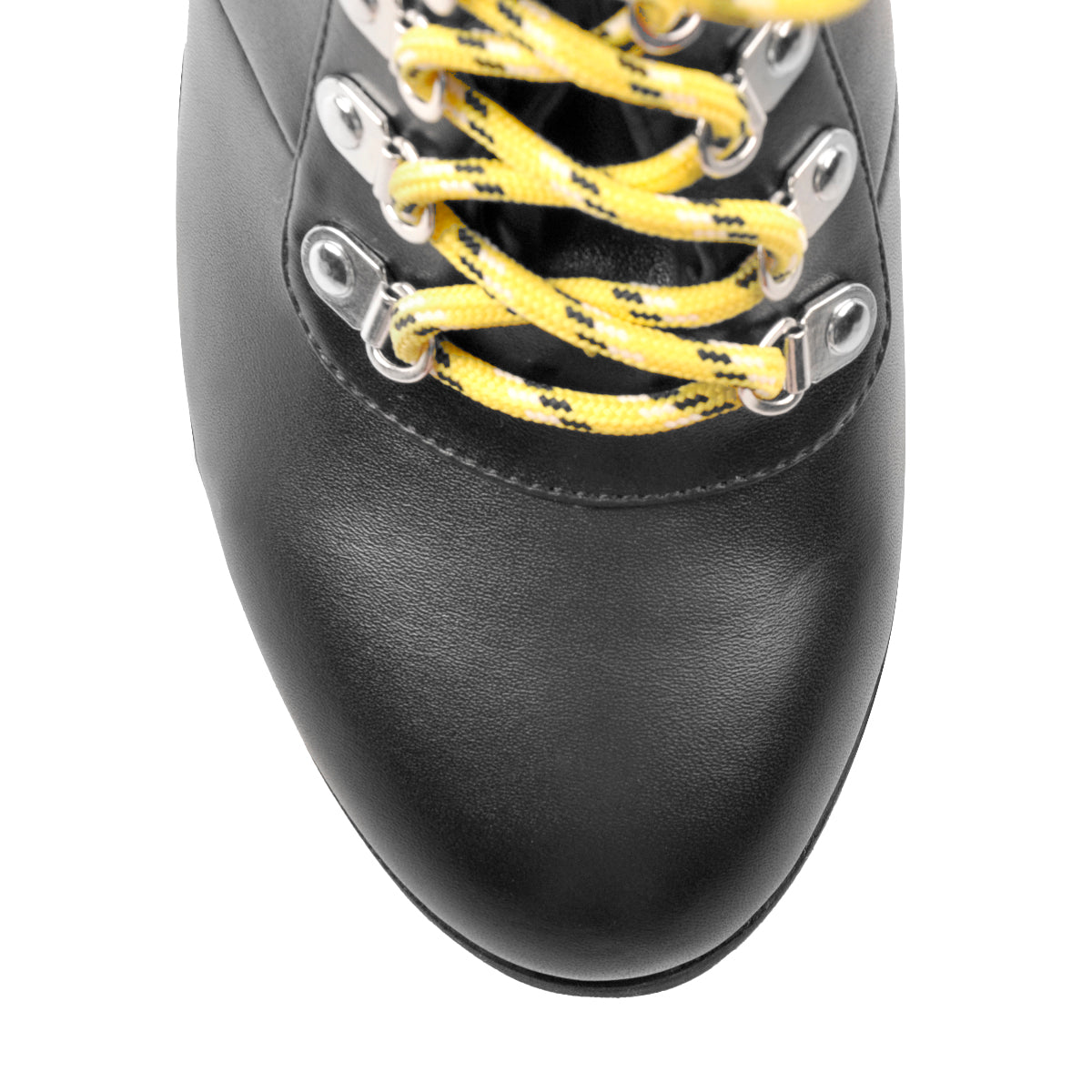 "Sissy Hattie" Feminine Yellow Lace Ankle Boots for Men