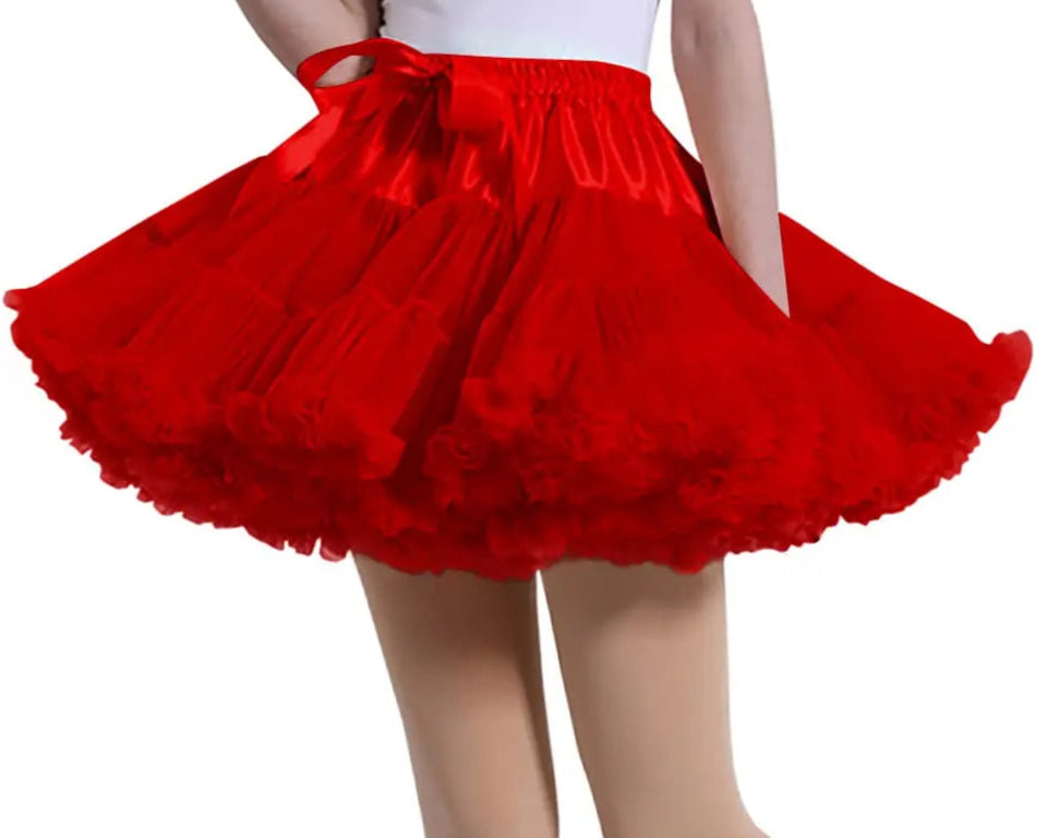 "Sissy Vivian" Puffy Petticoat Skirt