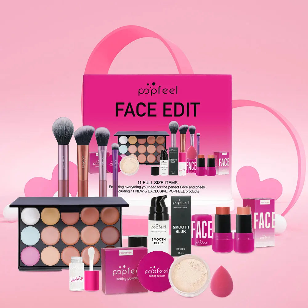 Makeup Gift Set - All-in-One 11-Piece Makeup Kit