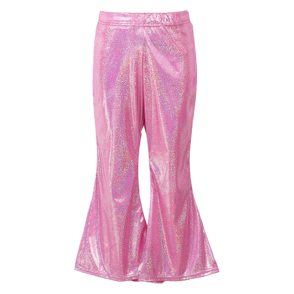 "Sissy Aubrey" Shiny Flare Pants