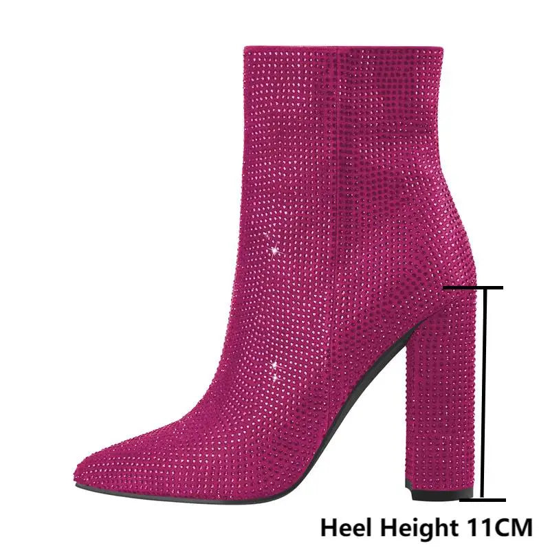 "Sissy Sophie" Square Heels Boots