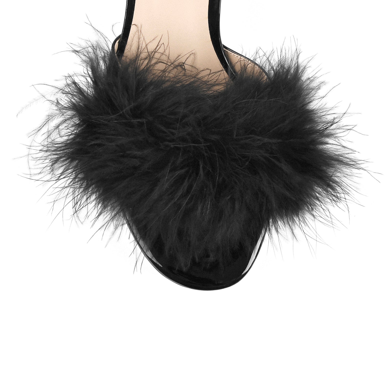 "Sissy Julieta" Feminine Feather Heel Sandals for Men